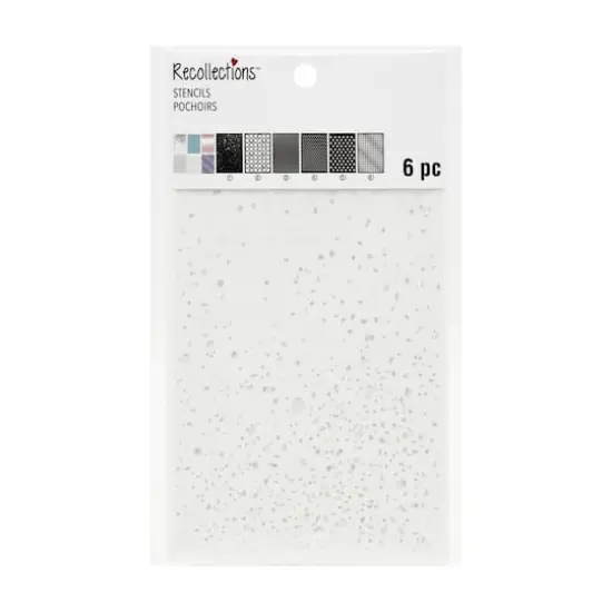 4" x 6" Mix Media Print Layering Stencil Set by Recollections&trade; {3}