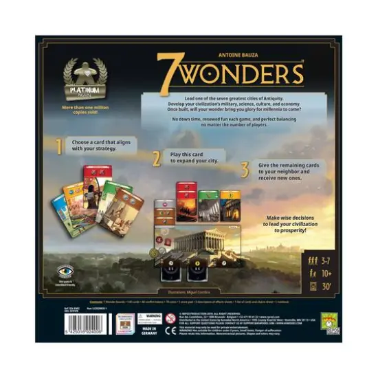 7 Wonders New Edition Board Game {7}