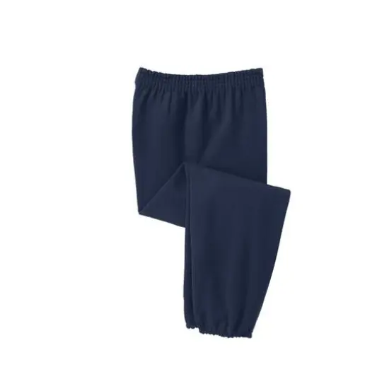 Port & Company&reg; Youth Core Fleece Sweatpants Navy {1}