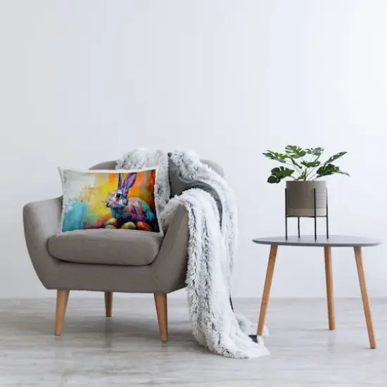 Stupell Industries Easter Joy Abstract Decorative Printed Throw Pillow {3}