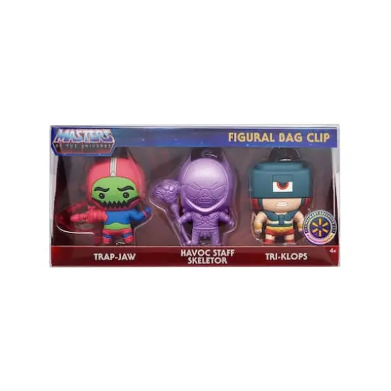 Masters of the Universe&trade; Villains Figural Bag Clip Set {1}