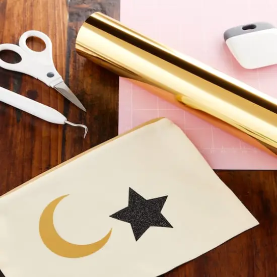 Siser&reg; Metal Heat Transfer Vinyl Mega Roll, Gold {3}