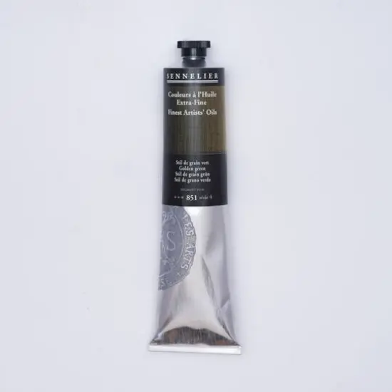 Sennelier Extra Fine Artists' Oil Paint, 200mL Golden Green S4 {1}