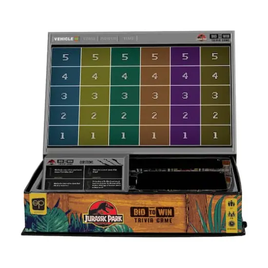 Jurassic Park Bid to Win Trivia Game {6}