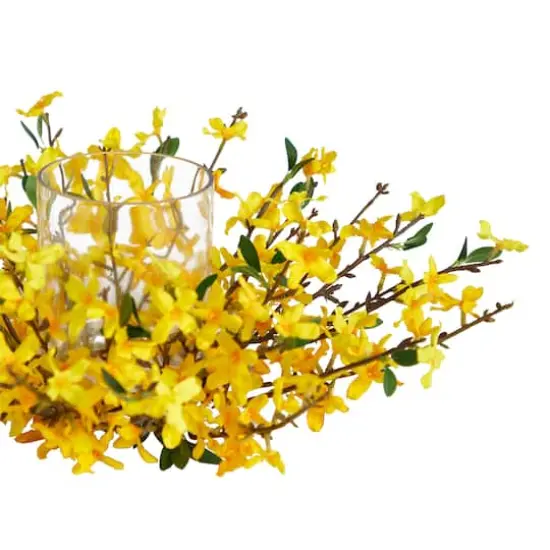16" Artificial Forsythia Candelabrum {4}