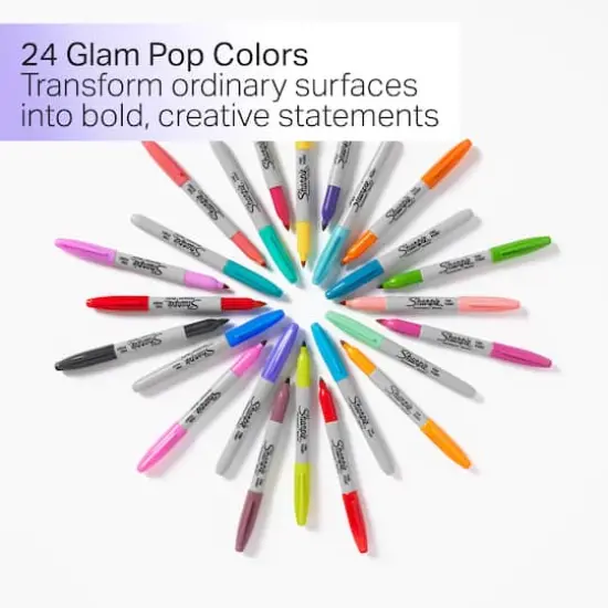 Sharpie&reg; Glam Pop Fine Point Permanent Markers {4}