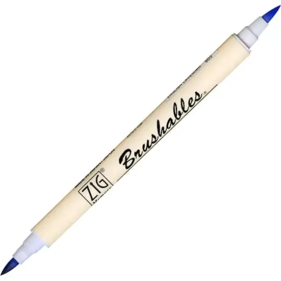ZIG Memory System&reg; Brushables&reg; Dual-Tip Marker English Lavender {1}