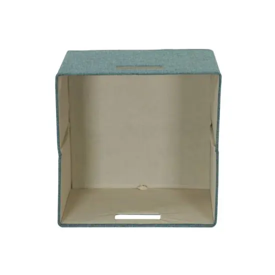 Household Essentials Storage Cubes, 2ct. Teal {8}