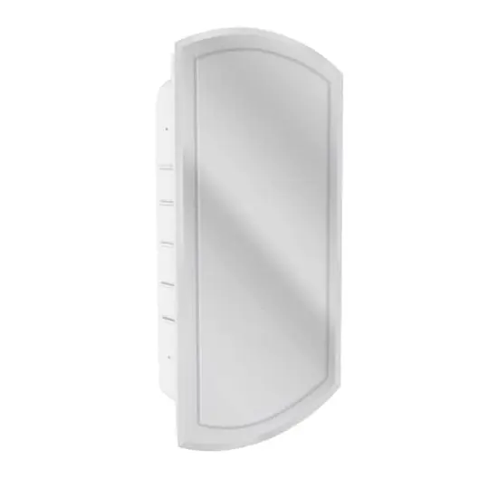 Head West Beveled Arched 16" x 30" Recessed Medicine Cabinet Accent Vanity Mirror {1}