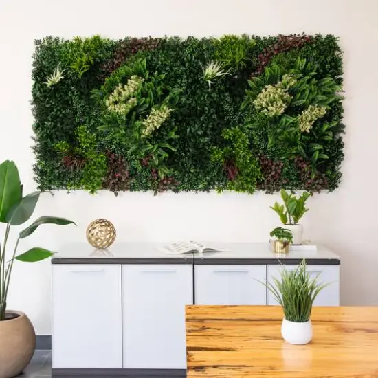 40" Artificial Living Wall Panel {9}
