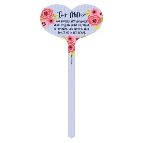 15" Aluminum Our Mother Remembrance Marker Garden Stake {1}