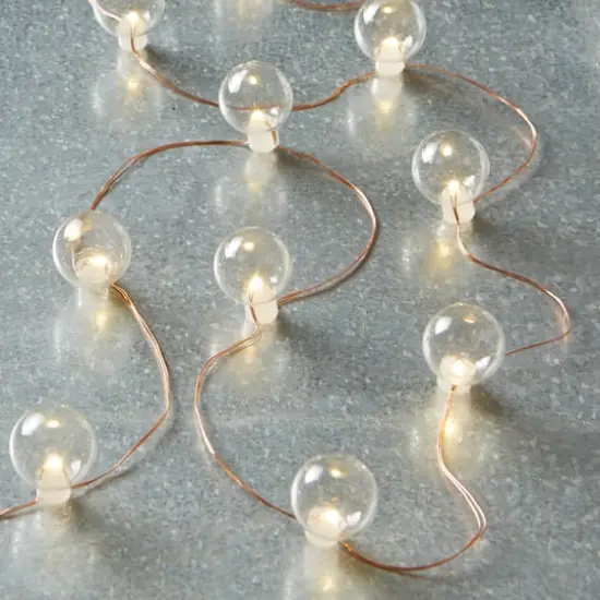 30ct. White LED String Lights by Ashland&trade; {3}
