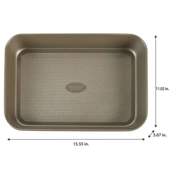 Kitchen Details Pro Series Deep Roasting Pan with Diamond Base {6}