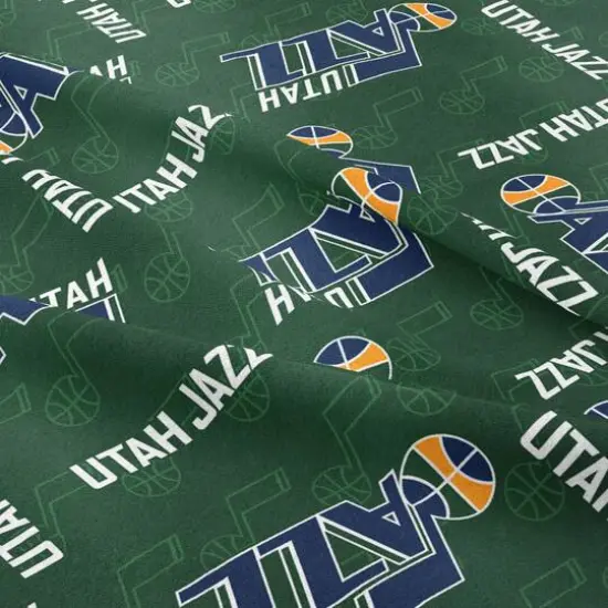 Camelot Fabrics NBA Utah Jazz Cotton Precut Fabric Bundle {4}