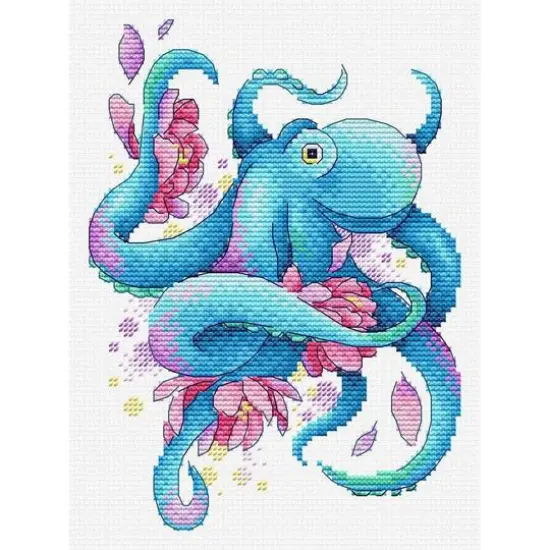 MP Studia Octopus Cross Stitch Kit {3}