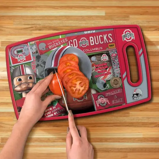 College Retro Series Cutting BoardOhio State Buckeyes {5}