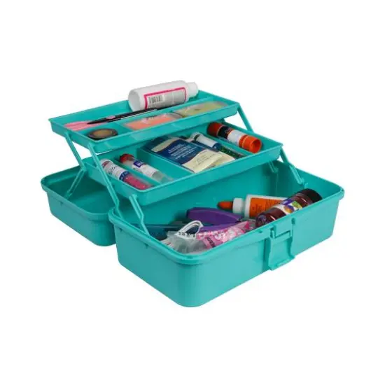 Everything Mary Aqua 3-Layer Storage Box {12}