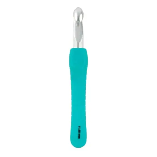 Ergonomic Aluminum Crochet Hook by Loops & Threads&reg; {1}