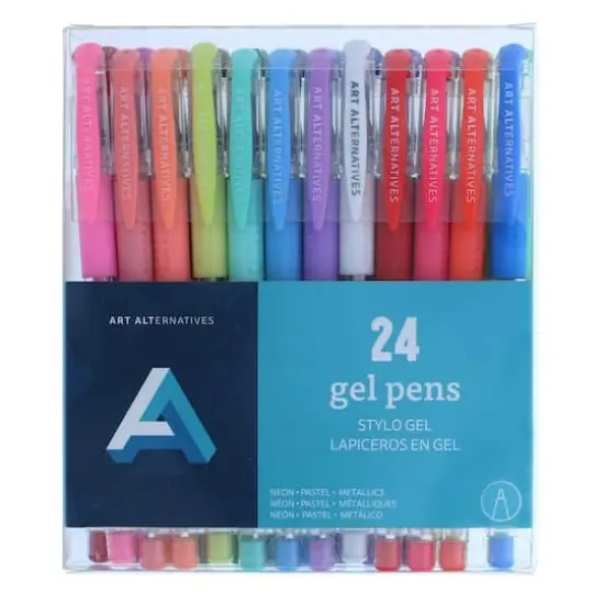 Art Alternatives 24 Color Gel Pen Set {1}