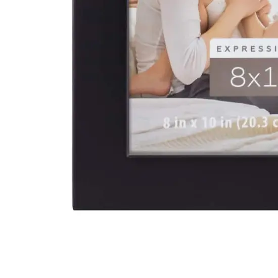 Expressions&trade; 8" x 10" Black Frame by Studio D&eacute;cor&reg; {6}