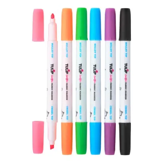 Tulip&reg; Graffiti Fabric Markers&trade; Neon {1}