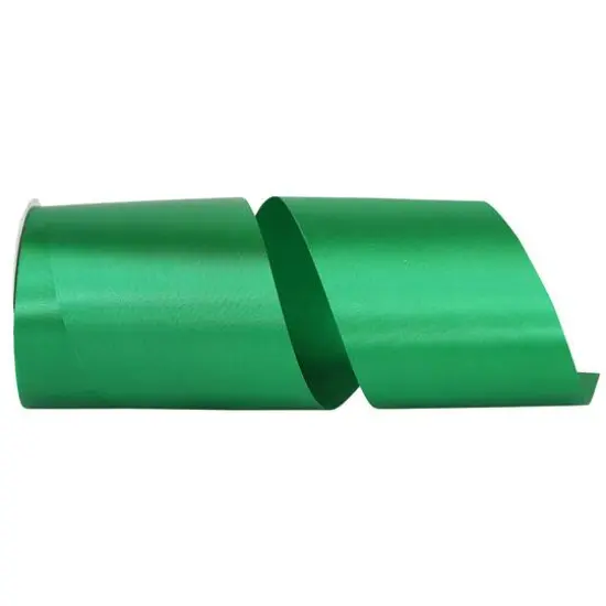 JAM Paper 4" x 50yd. Satin Allure Single Face Ribbon Forest {1}