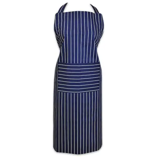 DII&reg; Nautical Blue Pinstripe Chef Apron {1}
