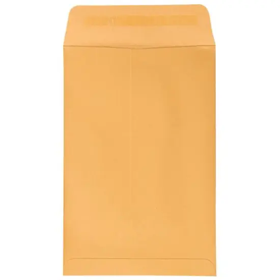 JAM Paper 6" x 9" Brown Kraft Manila Open End Catalog Envelopes {3}