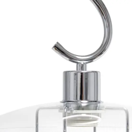 Lalia Home Modern Metal Scroll Table Lamp Chrome {8}