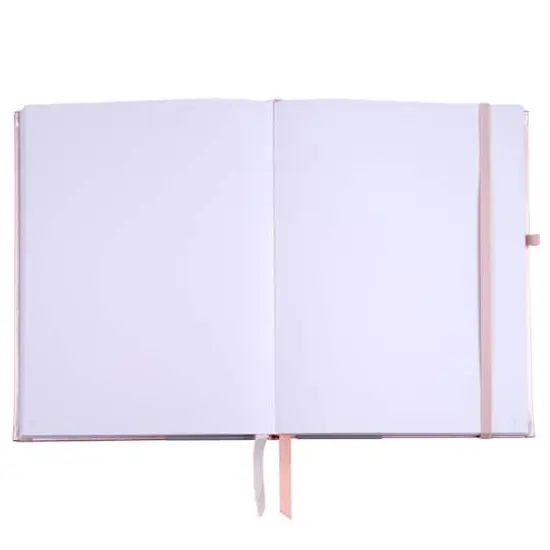 Hardcover Dot Journal with Pocket by Artist's Loft&trade;, 6" x 8" Blush {3}