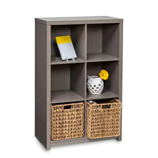 Honey Can Do 6-Cube Premium Laminate Shelf Organizer {1}