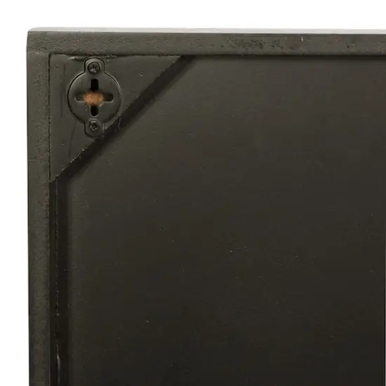 Blue Contemporary Abstract Wood Wall Decor, 24" x 24" {6}