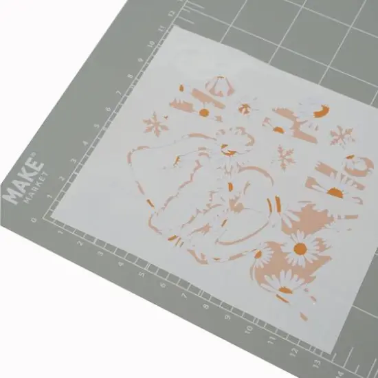 Daisy Pattern Permanent Vinyl by Make Market&reg; {6}