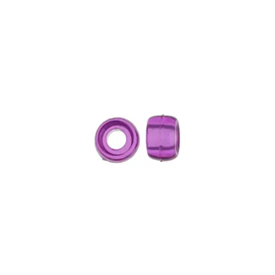 John Bead 6mm Transparent Mini Pony Beads, 1,000ct. Amethyst {4}