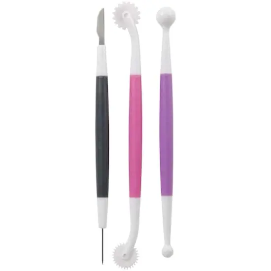 Wilton&trade; 3-Piece Fondant Starter Tool Set {3}