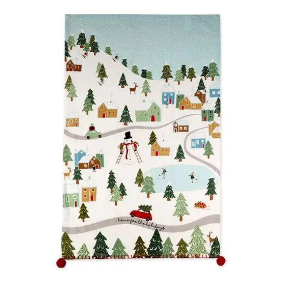 DII&reg; Kitchen & Tabletop Jolly Tree Collection Dishtowel Set {5}