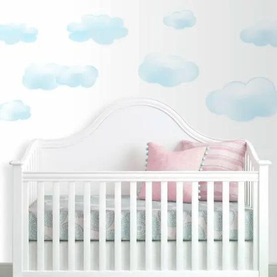 RoomMates Clouds Peel & Stick Wall Decals {4}