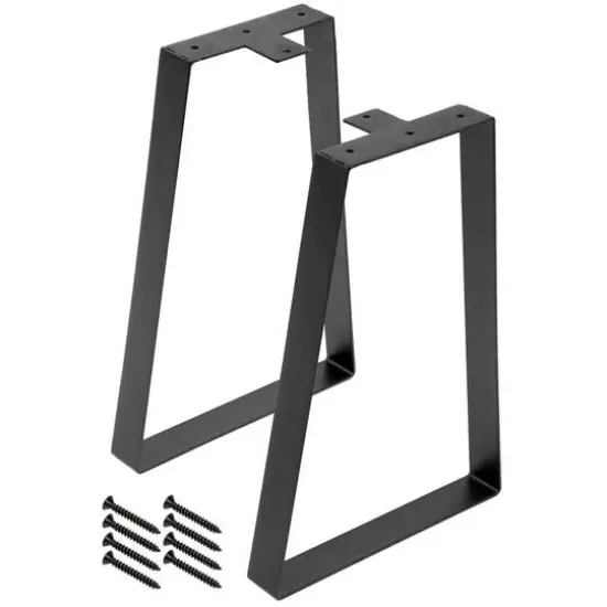 Sorbus Trapezoid Table Legs for Benches or Tables {1}