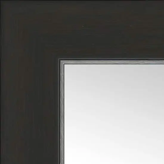 Timeless Frames&reg; Port Espresso & Silver 24" x 30" Framed Mirror {3}