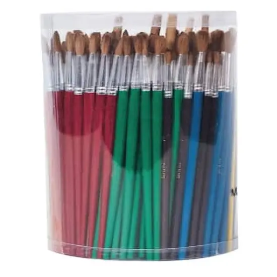 S&S&reg; Worldwide Assorted Camel Hair Brush Pack {1}