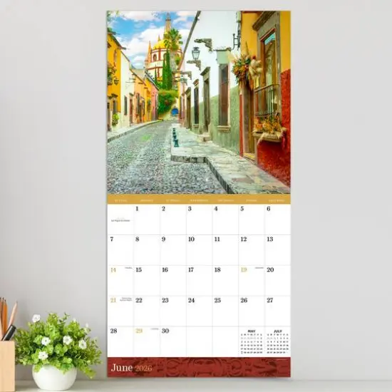 2026 Mexico Wall Calendar {4}