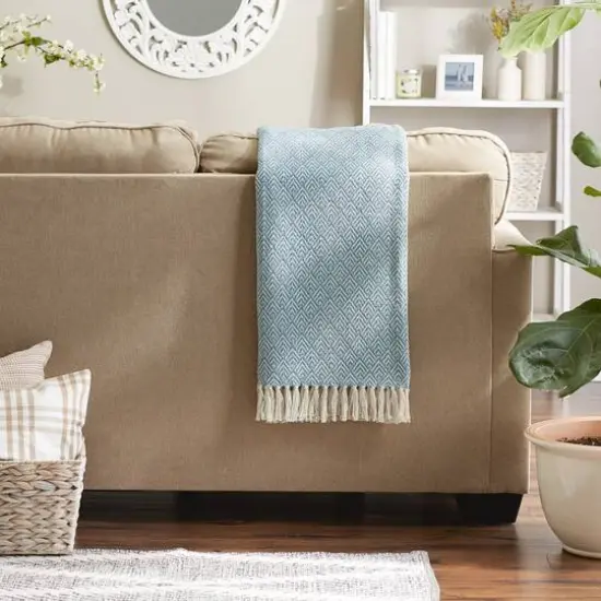 DII&reg; Diamond Throw Storm Blue {7}