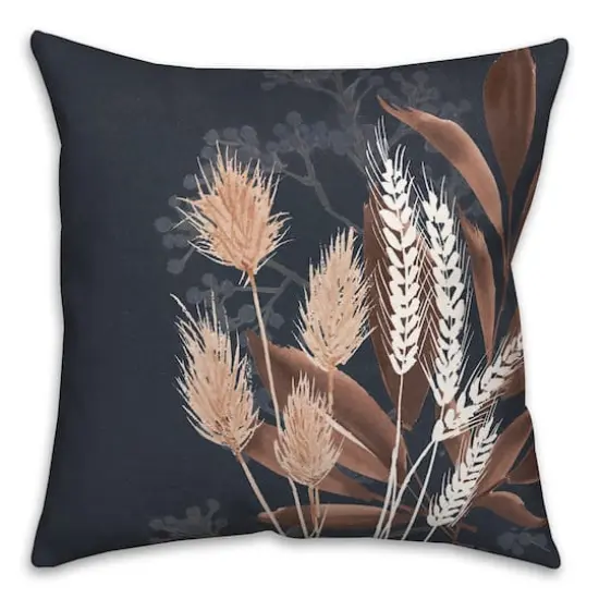 18" x 18" Autumn Botanicals I Indoor/Outdoor Throw Pillow {1}