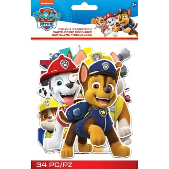 EK Disney&reg; Nickelodeon Paw Patrol Icons Cardstock Die-Cuts {1}