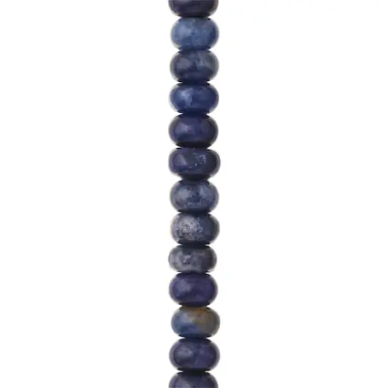 Blue Sodalite Rondelle Beads, 6mm by Bead Landing&trade; {1}