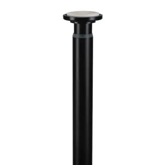 Home Details Adjustable Tension Curtain Rod Matte Black {1}