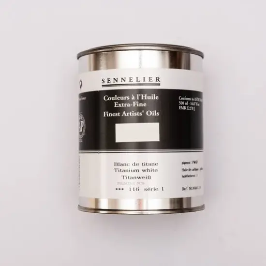 Sennelier Finest Artists' Oil Titanium White Paint {1}