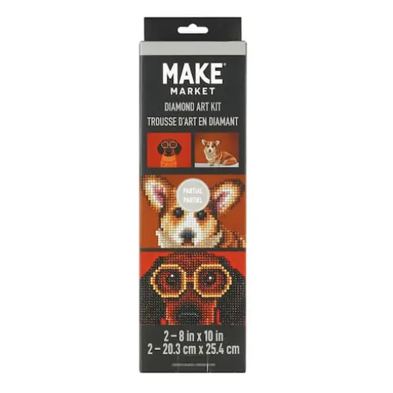 Dog Paintings Diamond Art Kit by Make Market&reg; {6}