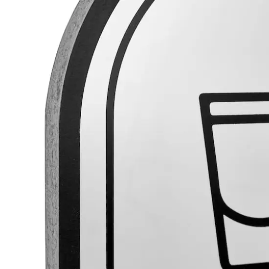 American Art Decor Shoot your Shot Printed Framed Mirror {4}