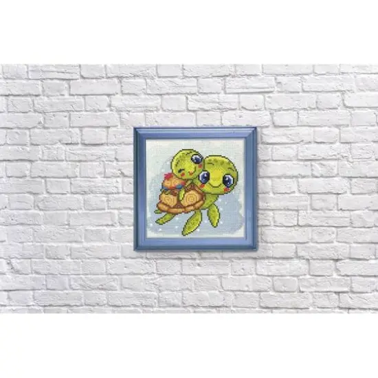 Crafting Spark Little Turtles Diamond Painting Kit {4}